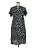 Unbranded Polka Dots Black Casual Dress Size XL - photo 2