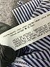 Zara Basic Collection 100% Cotton Blue Long Sleeve Blouse Size XS - photo 5