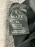 Maze Solid Black Active Pants Size XL - photo 8