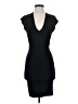 Alexander Wang Solid Black Ribbed Dress Size S - photo 1
