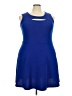 Fox + Royal Blue Cocktail Dress Size 3X - photo 1