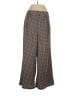 Shein Curve 100% Polyester Houndstooth Brown Casual Pants Size 14 Plus (1) - photo 1