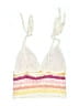 Forever 21 Tweed Ivory Swimsuit Top Size S - photo 2