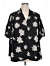 T Tahari 100% Polyester Black Kimono Size XL (estimated) - photo 1