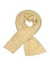 Bebe 100% Acrylic Yellow Tan Scarf One size - photo 1