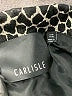 Carlisle Animal Print Black Cocktail Dress Size 8 - photo 7