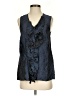 Tracy Reese 100% Acetate Blue Sleeveless Blouse Size S - photo 1
