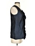 Tracy Reese 100% Acetate Blue Sleeveless Blouse Size S - photo 4