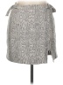 Free People Gray Casual Skirt Size 6 - photo 1