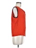 Maje Orange Sleeveless Blouse Size Med (2) - photo 4