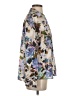 Zara 100% Polyester Floral Tan 3/4 Sleeve Blouse Size XS - photo 4