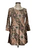 Bobbie Brooks Paisley Brown Casual Dress Size S - photo 1