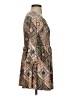 Bobbie Brooks Paisley Brown Casual Dress Size S - photo 4