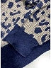 Acne Studios Animal Print Blue Wool Pullover Sweater Size M - photo 9
