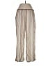 Theory 100% Triacetate Stripes Ivory Casual Pants Size 12 - photo 2