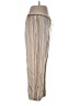 Theory 100% Triacetate Stripes Ivory Casual Pants Size 12 - photo 4