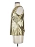 Cooper & Ella Metallic Gold Sleeveless Top Size S - photo 5