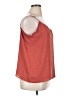 Ann Taylor LOFT 100% Polyester Orange Sleeveless Top Size XL - photo 4