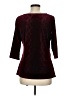 Alfani Burgundy 3/4 Sleeve Top Size M - photo 2