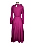 Milly 100% Polyester Purple Casual Dress Size 6 - photo 2
