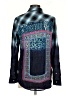 Tolani Plaid Blue Long Sleeve Button-Down Shirt Size S - photo 2
