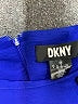 DKNY 100% Polyester Blue 3/4 Sleeve Top Size 6 - photo 9