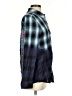 Tolani Plaid Blue Long Sleeve Button-Down Shirt Size S - photo 4