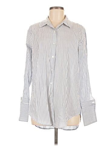 Attitudes by Renee Long Sleeve Button-Down Shirt (view 1)