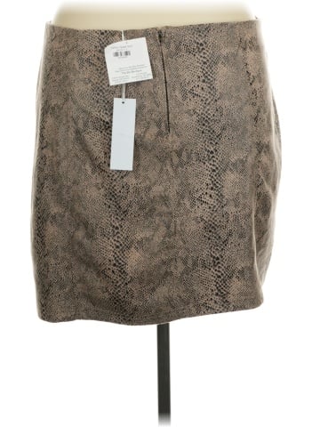 Gilli Faux Leather Skirt (view 2)