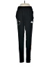 Adidas 100% Polyester Graphic Black Track Pants Size XS - photo 1