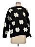 Unbranded Floral Black Pullover Sweater Size S (estimated) - photo 1
