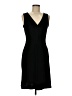 Leota Solid Black Cocktail Dress Size M - photo 1