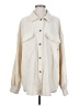 Shein 100% Polyester Ivory Jacket Size 4 - photo 1
