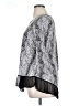 Rare Editions Silver 3/4 Sleeve Blouse Size XL - photo 5