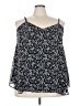 Torrid 100% Polyester Black Sleeveless Blouse Size 3X Plus (3) - photo 1