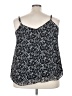 Torrid 100% Polyester Black Sleeveless Blouse Size 3X Plus (3) - photo 2