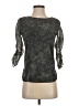 Sara Campbell 100% Polyester Gray 3/4 Sleeve Top Size XS - photo 1