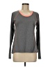 Avia 100% Polyester Gray Long Sleeve T-Shirt Size M - photo 1