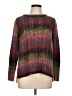 Kensie Tie-dye Burgundy Pullover Sweater Size L - photo 1