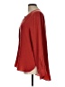 BCBGMAXAZRIA 100% Silk Red Long Sleeve Silk Top Size L - photo 5