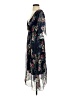 Elena Baldi Floral Blue Cocktail Dress Size S - photo 5