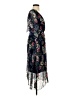 Elena Baldi Floral Blue Cocktail Dress Size S - photo 4
