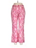 KORS Michael Kors Print Pink Active Pants Size 12 - photo 2