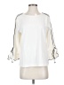 Chico's Ivory 3/4 Sleeve Top Size Med (1) - photo 1