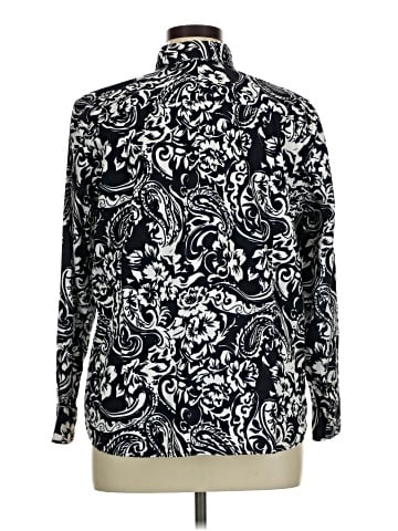 Chaps Long Sleeve Blouse (view 2)