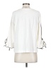 Chico's Ivory 3/4 Sleeve Top Size Med (1) - photo 2