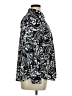 Chaps 100% Cotton Paisley Black Long Sleeve Blouse Size 1X - photo 4