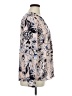 dalia Print Ivory Long Sleeve Blouse Size XL - photo 4