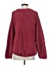 Free People 100% Cotton Solid Burgundy Pullover Sweater Size XS - photo 2