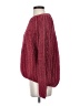 Free People 100% Cotton Solid Burgundy Pullover Sweater Size XS - photo 5